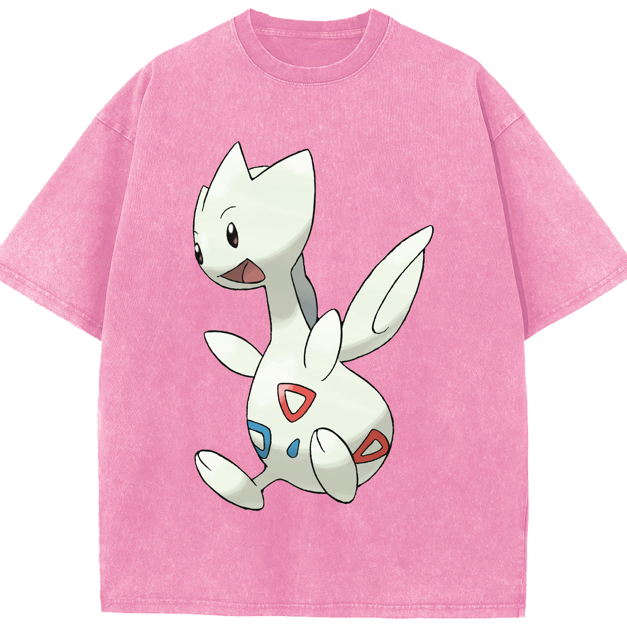 （画像用） ポケットモンスター Pokémon 綿100% ヴィンテージ風 半袖Tシャツ（フロントプリント）